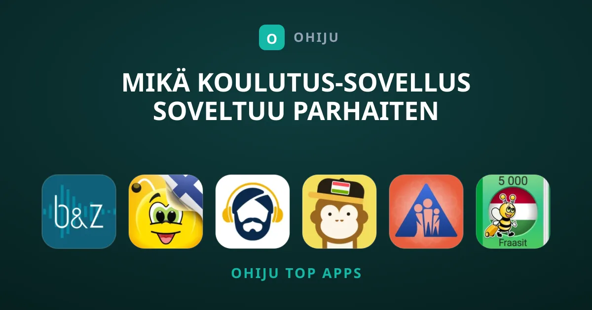 Mikä Koulutus-sovellus Soveltuu Parhaiten Tarpeisiisi?